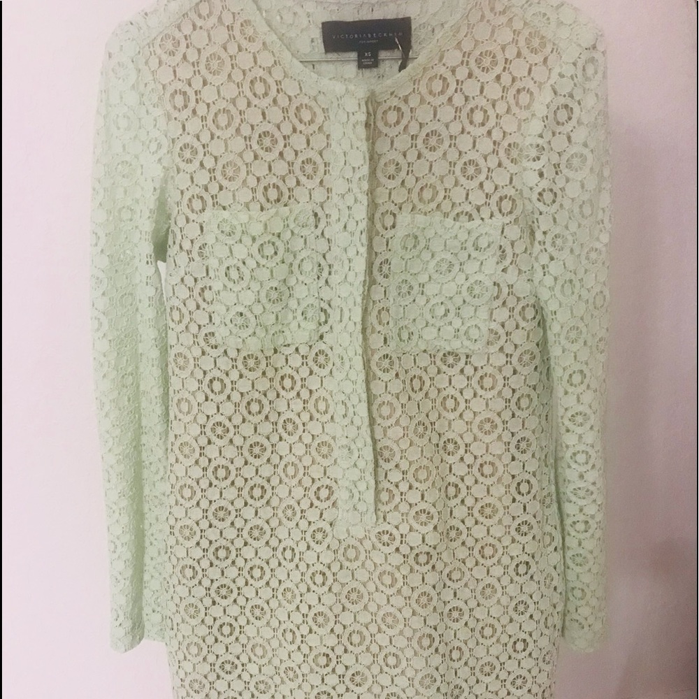 Victoria Beckham mint Green dress